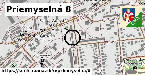 Priemyselná 8, Senica