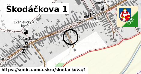 Škodáčkova 1, Senica