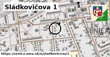 Sládkovičova 1, Senica