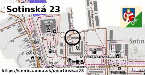 Sotinská 23, Senica