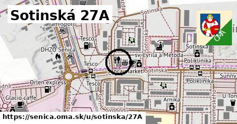 Sotinská 27A, Senica