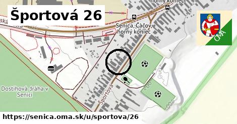 Športová 26, Senica