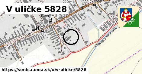 V uličke 5828, Senica