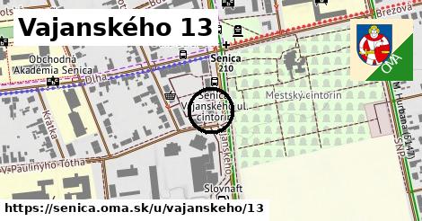 Vajanského 13, Senica