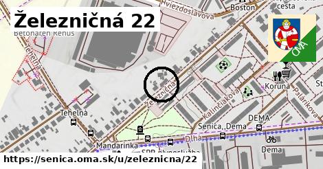 Železničná 22, Senica