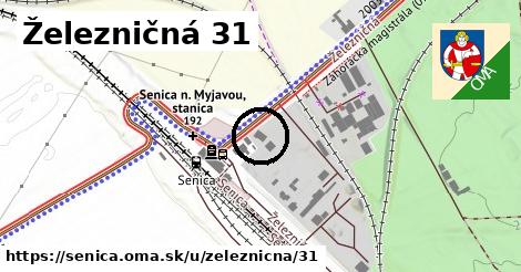 Železničná 31, Senica