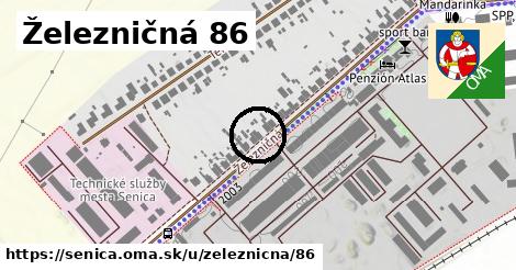 Železničná 86, Senica