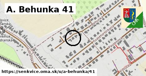 A. Behunka 41, Šenkvice