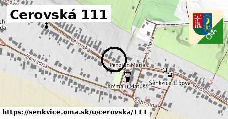 Cerovská 111, Šenkvice