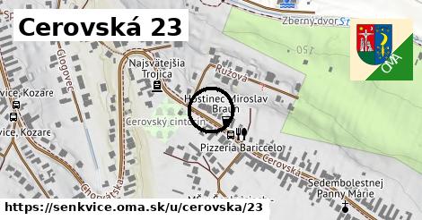 Cerovská 23, Šenkvice