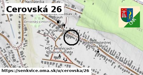 Cerovská 26, Šenkvice