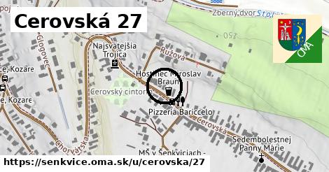 Cerovská 27, Šenkvice