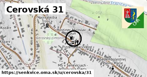 Cerovská 31, Šenkvice