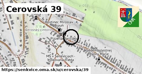 Cerovská 39, Šenkvice