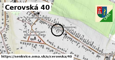 Cerovská 40, Šenkvice