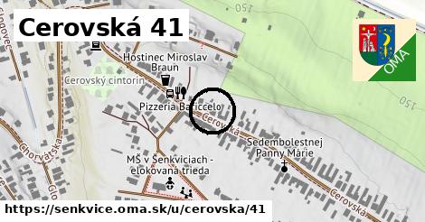 Cerovská 41, Šenkvice