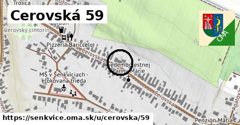 Cerovská 59, Šenkvice