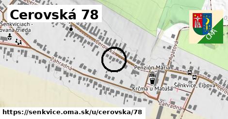 Cerovská 78, Šenkvice