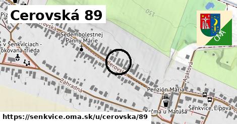 Cerovská 89, Šenkvice