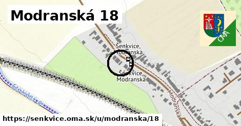 Modranská 18, Šenkvice