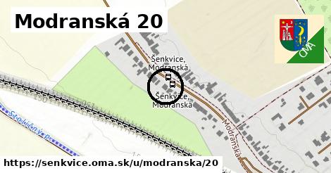 Modranská 20, Šenkvice