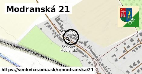 Modranská 21, Šenkvice