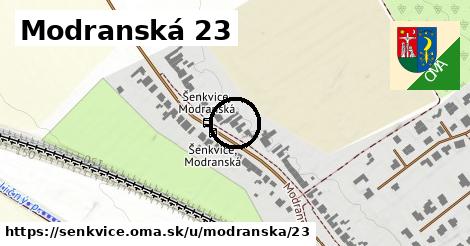 Modranská 23, Šenkvice