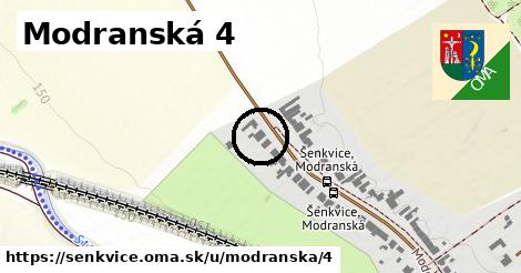 Modranská 4, Šenkvice