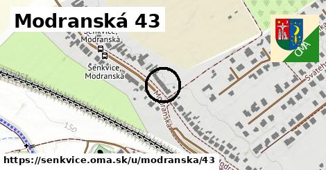 Modranská 43, Šenkvice