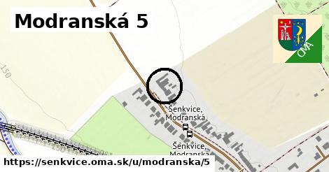 Modranská 5, Šenkvice