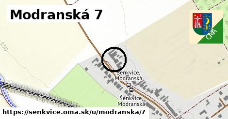 Modranská 7, Šenkvice