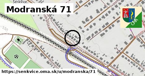 Modranská 71, Šenkvice