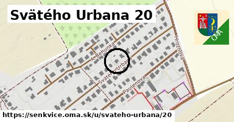 Svätého Urbana 20, Šenkvice