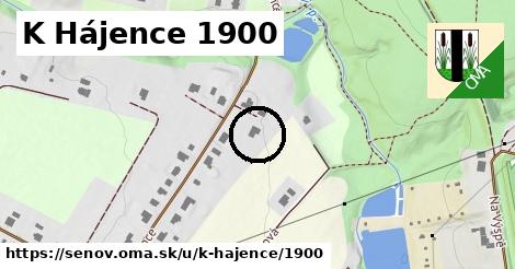 K Hájence 1900, Šenov