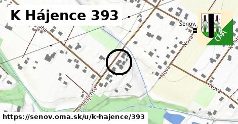 K Hájence 393, Šenov