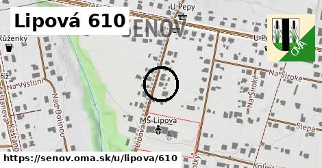 Lipová 610, Šenov