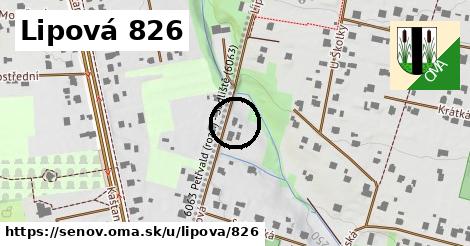 Lipová 826, Šenov