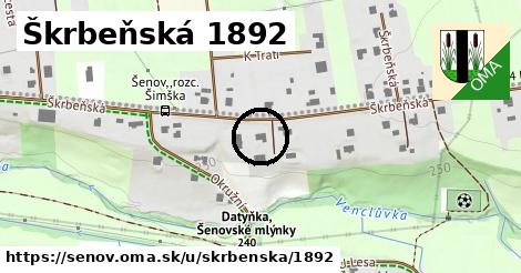 Škrbeňská 1892, Šenov