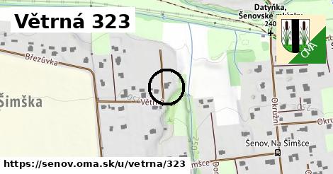 Větrná 323, Šenov