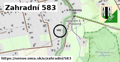 Zahradní 583, Šenov