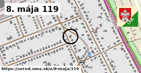 8. mája 119, Sereď