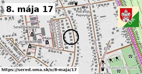 8. mája 17, Sereď