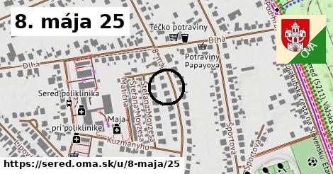 8. mája 25, Sereď