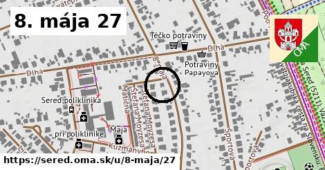 8. mája 27, Sereď