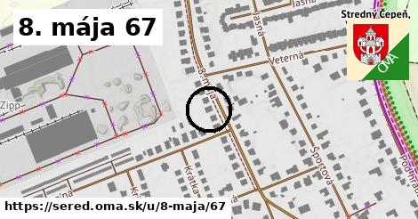 8. mája 67, Sereď