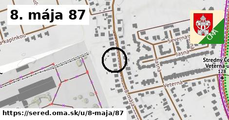 8. mája 87, Sereď