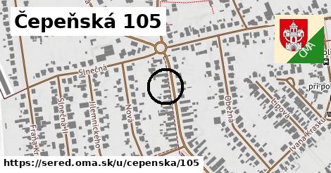 Čepeňská 105, Sereď