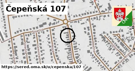 Čepeňská 107, Sereď