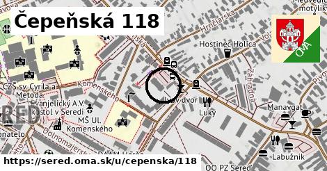 Čepeňská 118, Sereď