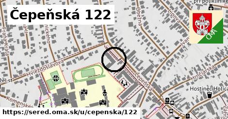 Čepeňská 122, Sereď